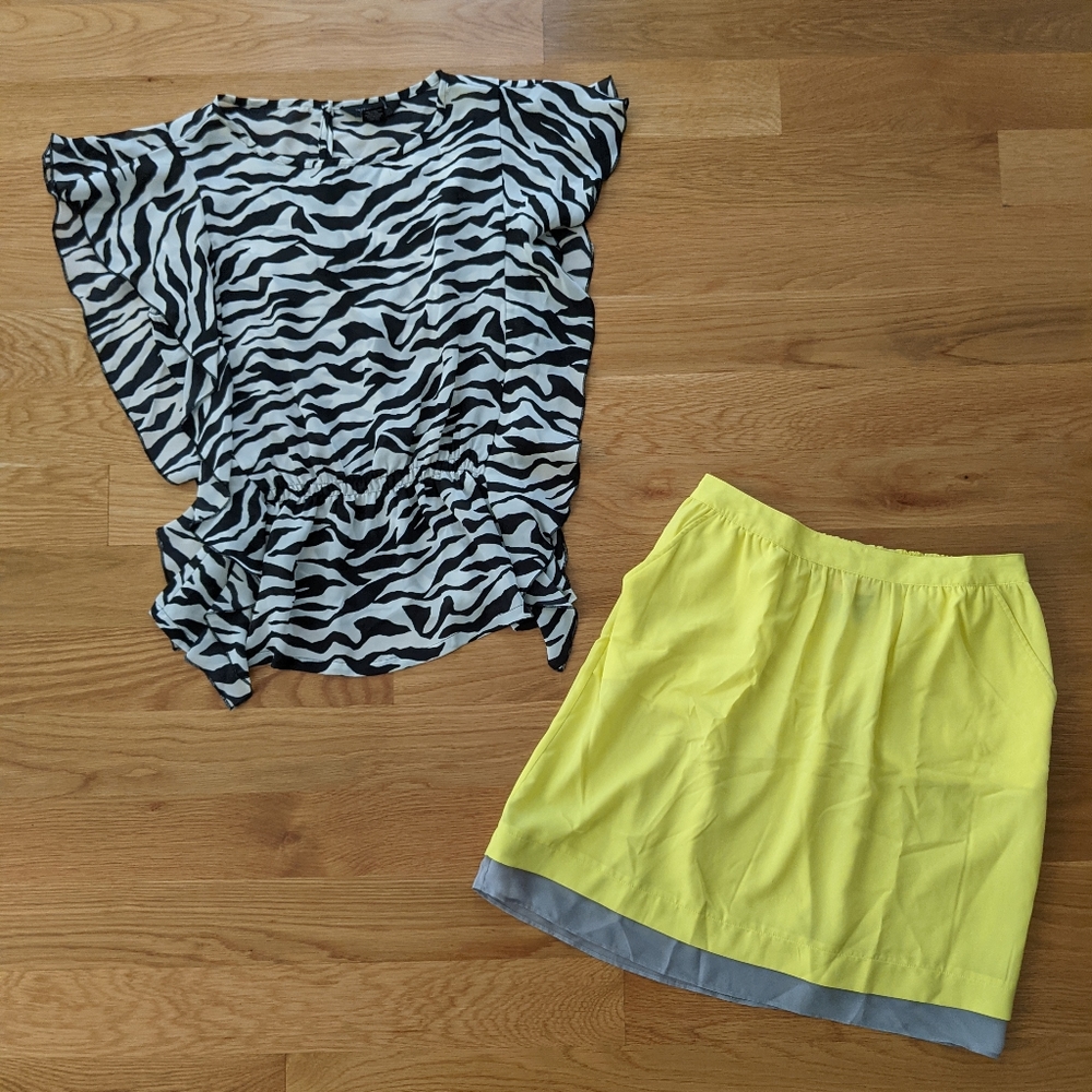blouse & skirt